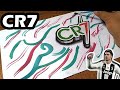 How to draw CR7 Logo in 3D