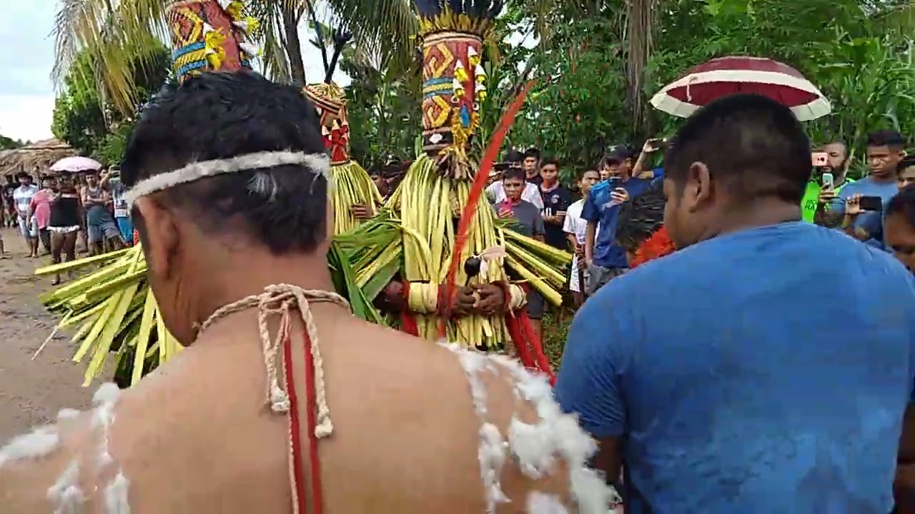 lateni iraso na aldeia canoanã festa cultura do povo javaé