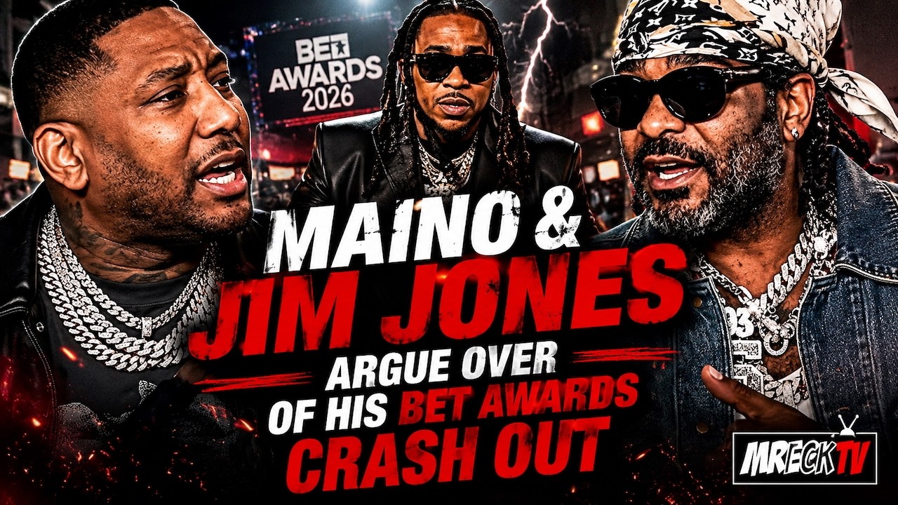 Max B Got Jim Jones & Maino Arguing? Over Jim Crashing Out At Bet Awards W/ Security 