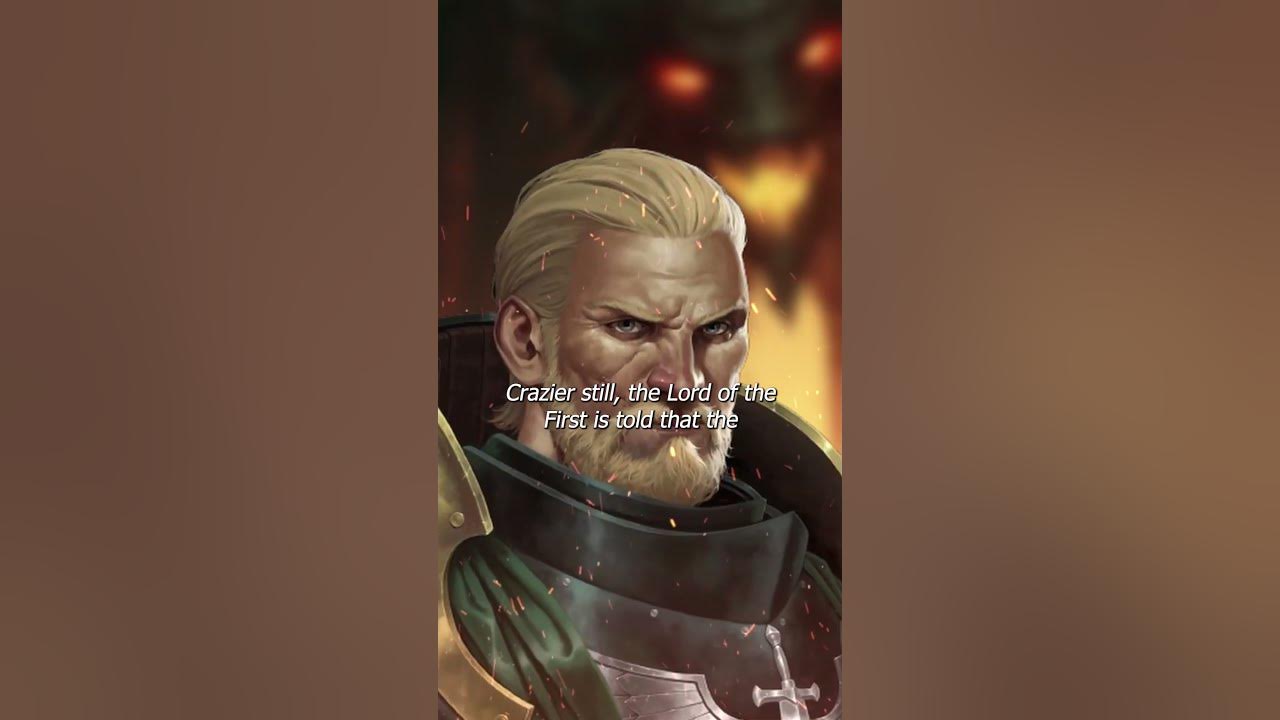 Lion El'Jonson Learns Of The GREATEST THREAT To The Galaxy | Warhammer 40K Dark Angels Lore