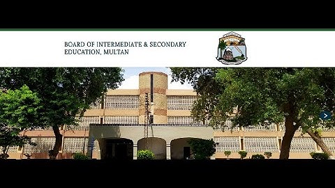 BISE Multan Board BISEMULTAN Inter Part 2 Result 2022