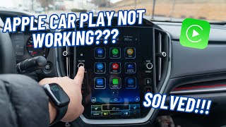 How To Fix Apple Car Play On A 2023 Subaru!!! - 2023 Subaru WRX - Two Minute Tuesday