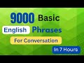 9000 Basic English Phrases For Conversation 