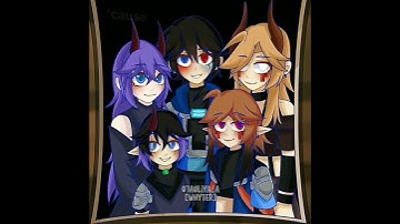 The RAINIGAILLA family🫶✨ #rainimator #shorts