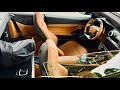 Ferrari Portofino M with golf bag riding in the open フェラーリをオープンにしてゴルフバック積んでみる