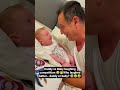 Daddy vs Baby laughing competition 😂👶Who laughed better… daddy or baby? 🤣#cute #babyreels#smile