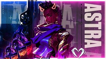 ASTRA VALORANT NEW CONTROLLER AGENT {ASTRA GAMEPLAY}