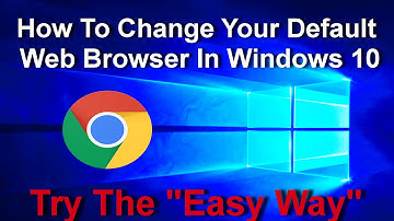 How To Set Google Chrome as Default Web Browser In Windows 10 and 8.1