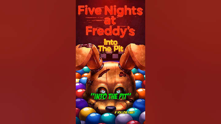 Who Is FNAF's Into The Pit Springbonnie?