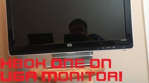 HOOKING MY XBOX ONE TO A VGA MONITOR!