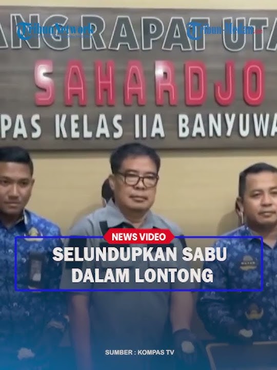 TEREKAM CCTV! AKSI Pengunjung Lapas Banyuwangi Selundupkan Sabu dalam Lontong