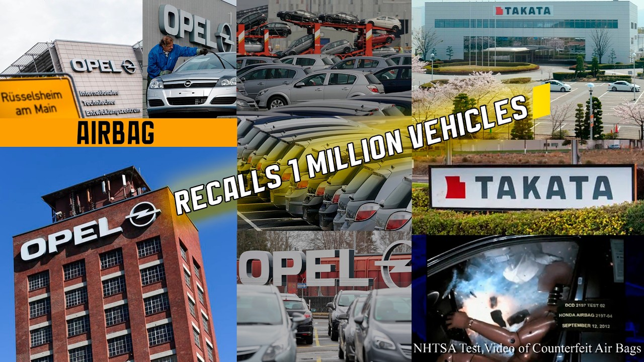 Opel відзиває 1 мільйон авто. Відзивна кампанія TAKATA. Наслідки та вирішення.