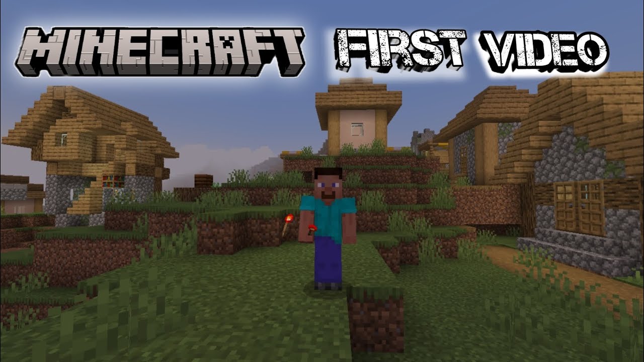 Minecraft first time gameplay || 🤯 unlimited fun ⚡ in game me || full ...