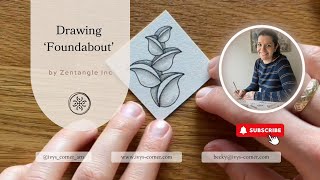 Comment dessiner « Foundabout » – Un Zentangle botanique fluide !