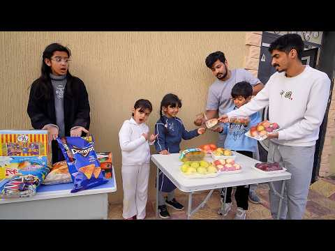 بقالة سارة الصحيه ضد بقالة جوجو شوفوا ايش صار