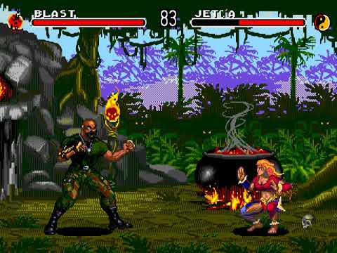 Eternal Champion (Sega CD) Blast Poke 100% Combo