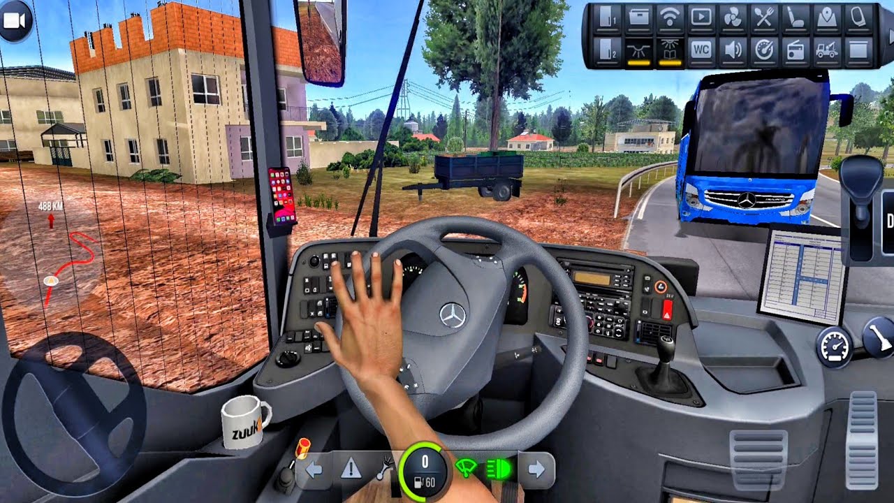 Bus Simulator Ultimate: Luxury Mercedes Benz Bus Offroad Driving - Android Gameplay