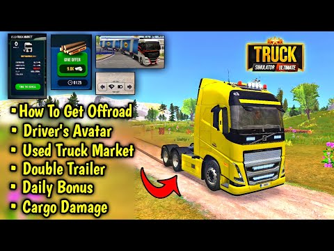 🚚Useful Tips And Tricks In Truck Simulator Ultimate New Update 1.1.8 🏕 | Truck Gameplay