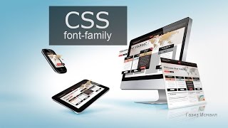 CSS урок 7.  Свойство font family