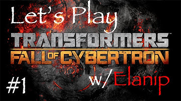 Transformers Fall of Cybertron Walkthrough - Part 1 - Bumblebee Gets Shot by Megatron Lets Play