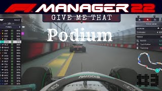 Lewis and Sainz Podium Battle! Who Won? | F1 Manager 2022 | Ultra 4k Graphics screenshot 5