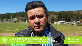 Inauguración de Liga Campesina Hueyusca 2019