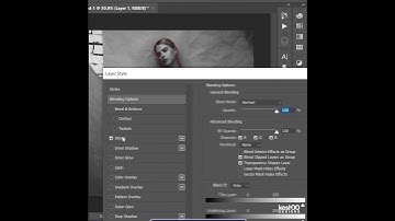Easy way to create a stroke outline effect in Photoshop | Adobe Photoshop | kesh00 shorts