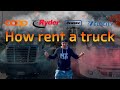 How and where rent a truck? | RYDER, PENSKE, CROOP, VELOCITY |