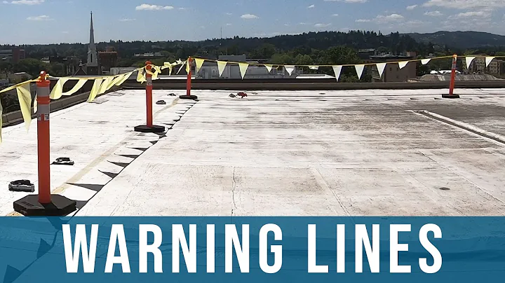 Warning Line | OSHA, Fall Protection Training, Roofing Work, Workplace Accidents