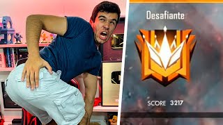 REAÇÕES DOS YOUTUBERS AO CHEGAR NA DESAFIANTE - FREE FIRE