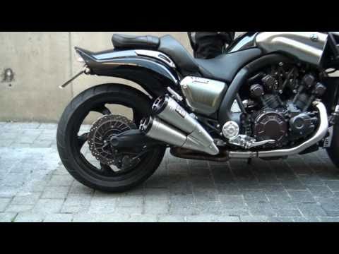 V Max 1700 Mega Max Exhaust Youtube