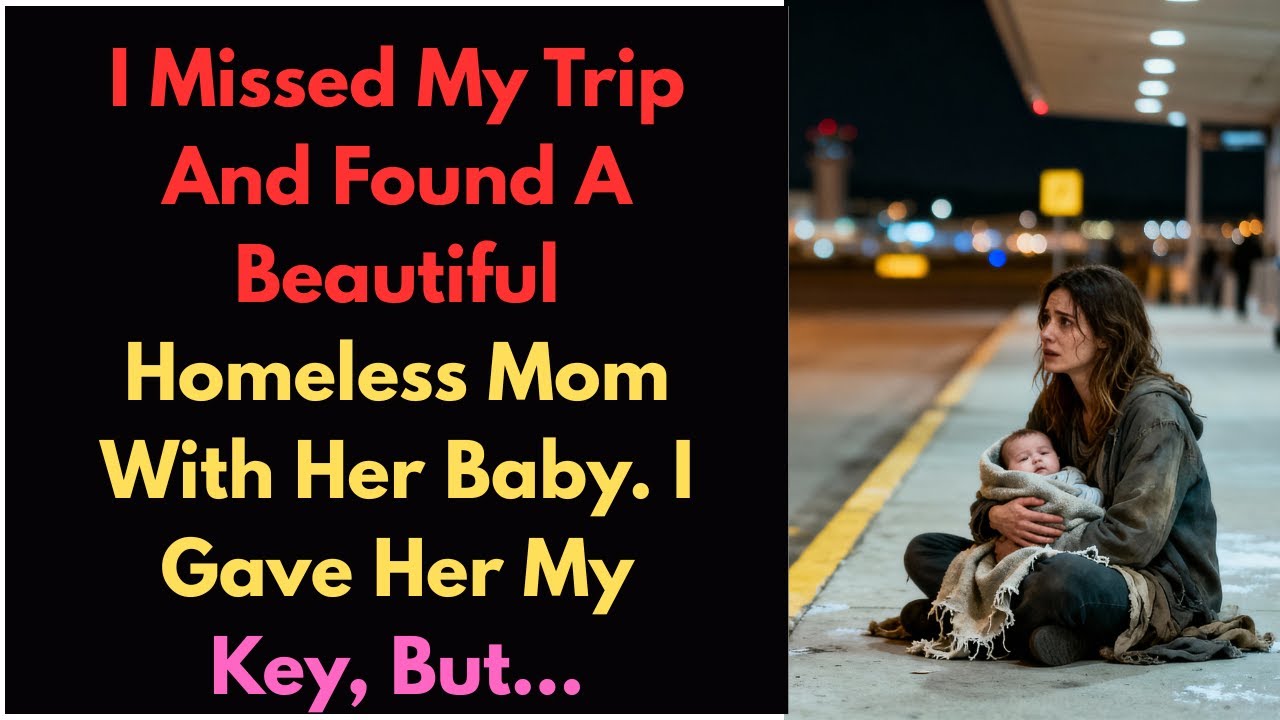 I Missed My Trip And Found A Beautiful Homeless Mom With Her Baby. I ...