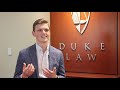 Tobias Wetlitzky LLM &#39;20 discusses Duke’s cutting-edge courses and extra-curricular experiences
