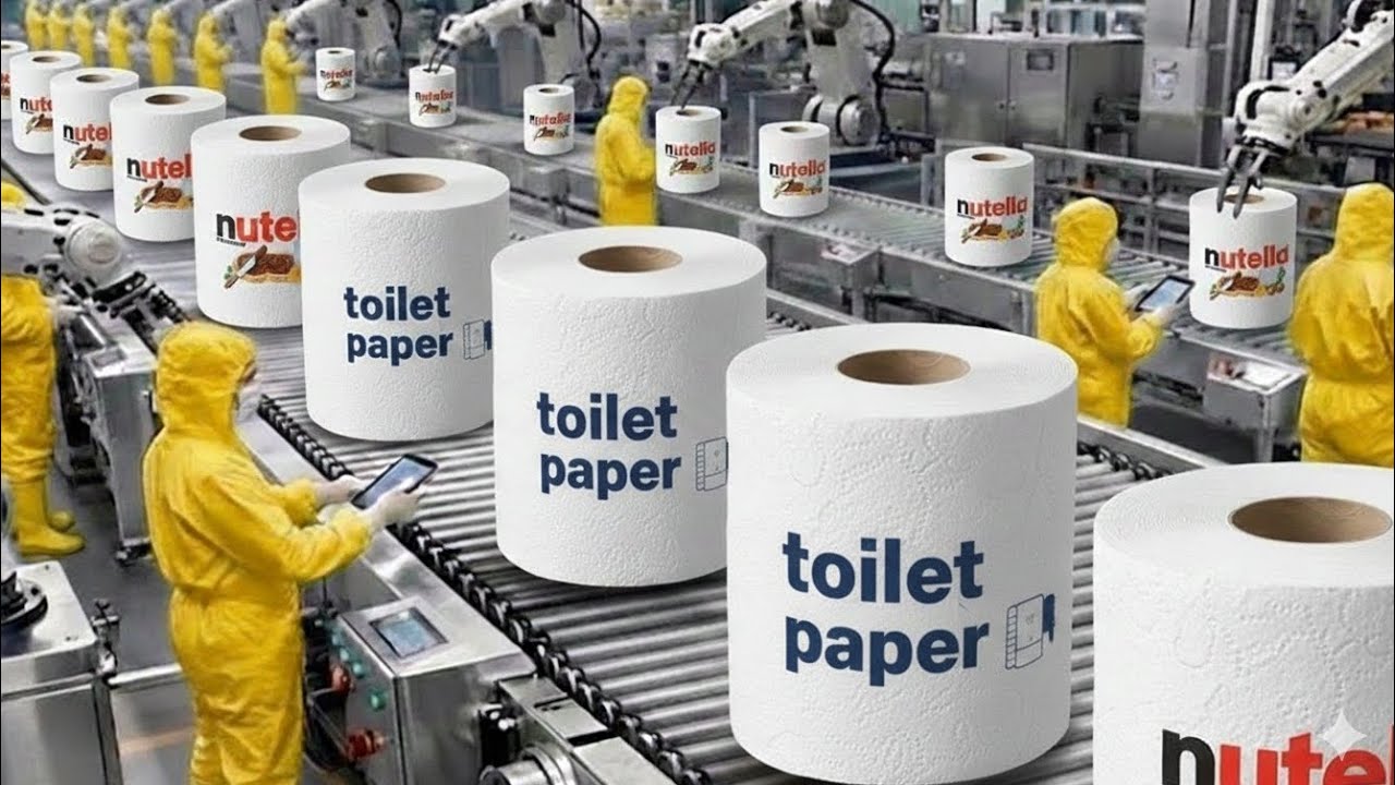 Inside the World’s Largest Toilet Paper Factory: How Toilet Paper Is Made | Full Process