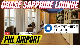 Chase Sapphire Lounge Philadelphia PHL Private Rest Pods FULL Tour 2025 – Nap in Luxury
