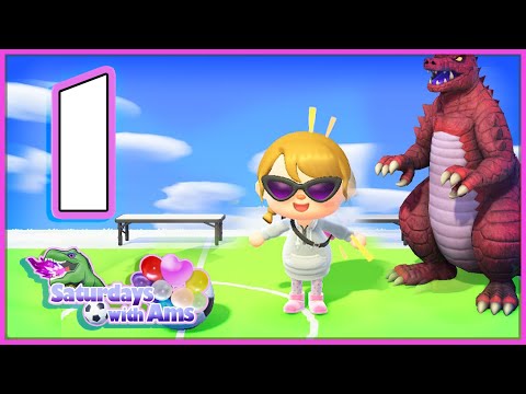 Saturdays with Ams Ep 1- SnowFlakes in the Park! (Animal Crossing New Horizons)