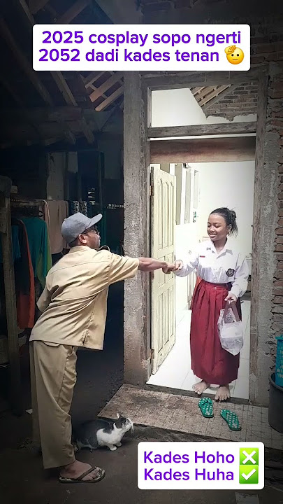 cosplay kades hoho yang lagi viral #comedy #komedi #lucu #parodi