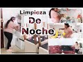 LIMPIEZA DE NOCHE 🌛// MOTIVATE A LIMPIAR // LIMPIACONMIGO//RUTINA DE LIMPIEZA/COCINA CONMIGO