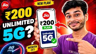 Jio ₹200 Unlimited 5G Plan | New Jio Recharge Plan Full Details & Benefits