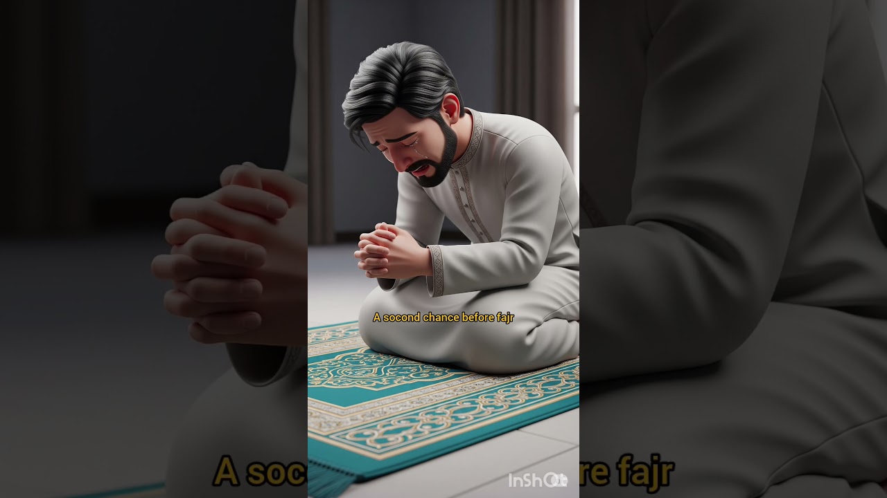 A second chance before fajr. 