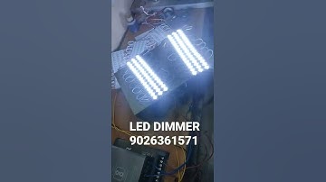 LED DIMMER FOR SIGNAGE