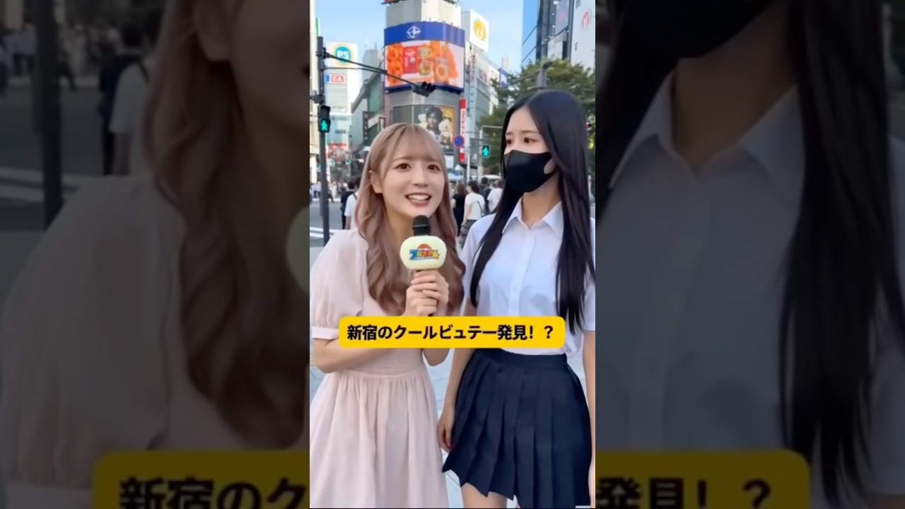 【神回】街中のマスク美人、アイドルが採点した結果がエグかった