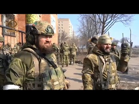 Kadirov, Çeçen savaşçıların Mariupol'a ilerlediğini gösteren video paylaştı