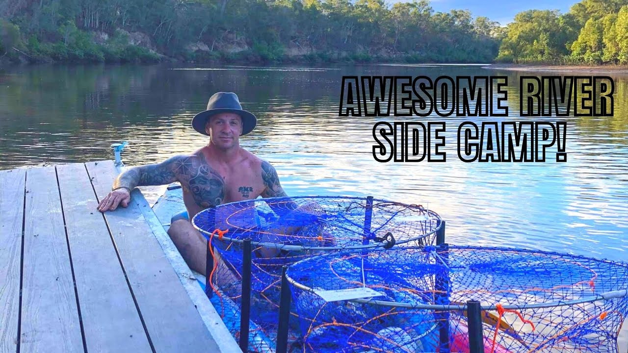 QUEENSLAND CAMPING MUD CRABBING FISHING BUSH COOKING KAYAKING