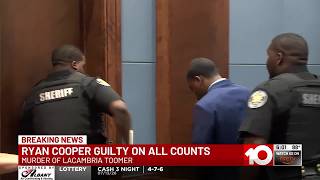 Guilty verdict reached in Lacambria Toomer murder trial 6 p.m. hit at 7/14/26