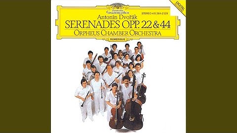 Dvořák: Serenade for Wind in D minor, Op. 44 - III. Andante con moto