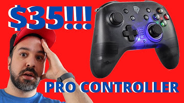 EASYSMX ESM-4108 NINTENDO SWITCH WIRELESS CONTROLLER REVIEW, 35$ Switch Pro Controller Alternative