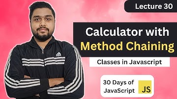 Calculator with Method Chaining | Leetcode 2726 | 30 Days of JavaScript #javascript #leetcode
