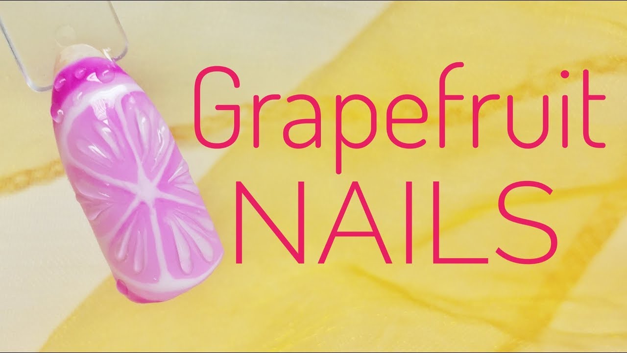 💅💅 Owocowe zdobienia 💅💅 :: Grapefruit :: Nailart by Natalia