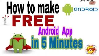 How to Make Android App In 5 Minutes||Apk Maker|| آموزش ساخت برنامه اندروید در5دقیقه screenshot 5
